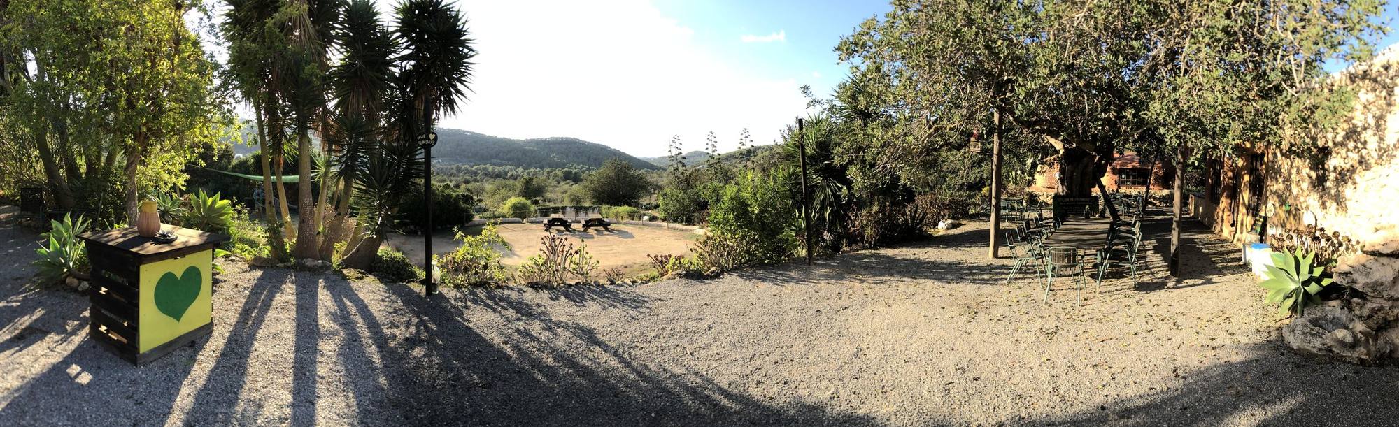 The Casita Verde garden, Ibiza
